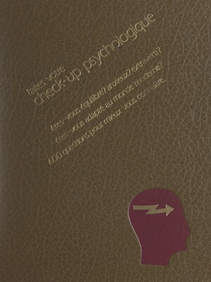 cover image of Votre check-up psychologique